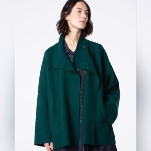 OSKA Outdoor jacket 503 Premium OSKA Boiled Wool Green L